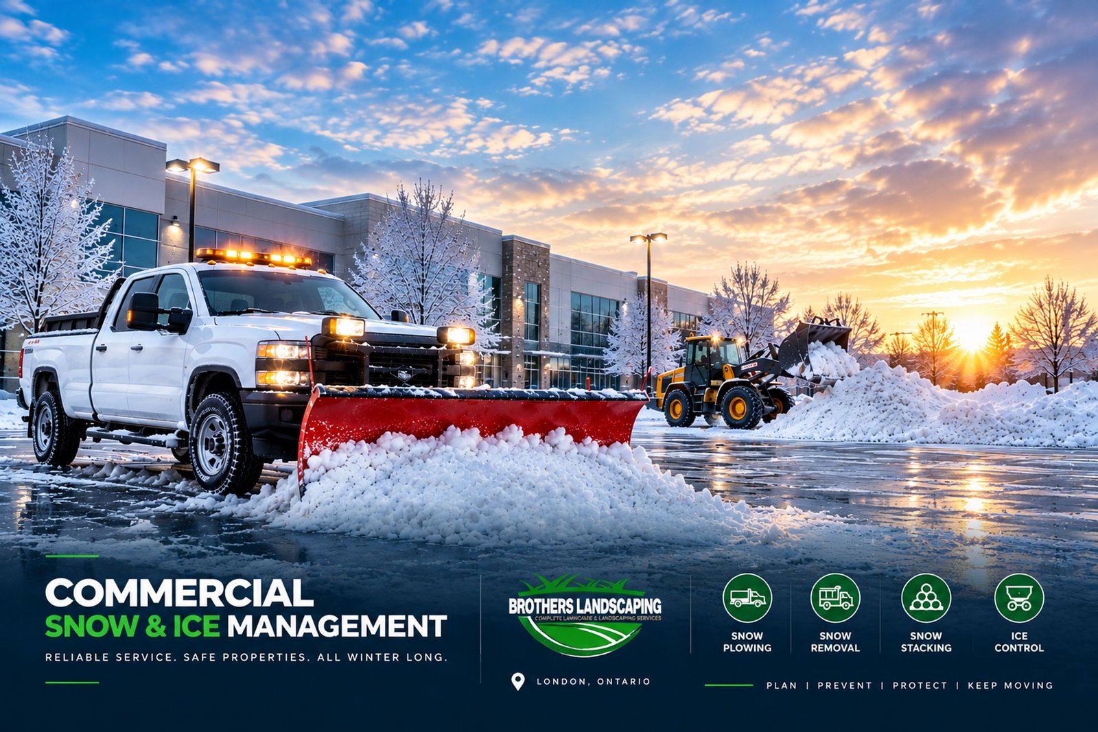 Commercial Snow & Ice Management London Ontario